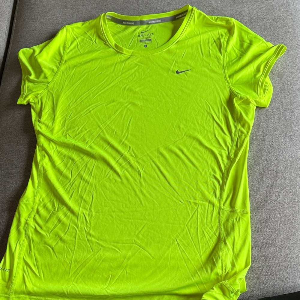 Nike Women's Bright Green Short Sleeve Tee